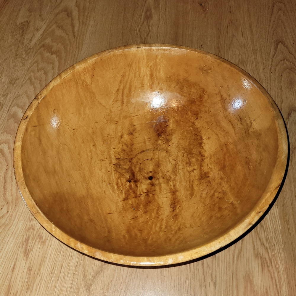 Vintage Wooden Bowl